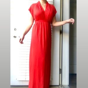 NWT French Connection Tie Back Maxi Dress Size 6
